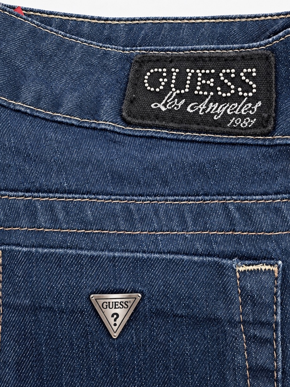 GUESS Jeans Women’s Cropped Bootcut Denim Dark Wash Stretch Size 28 NWOT